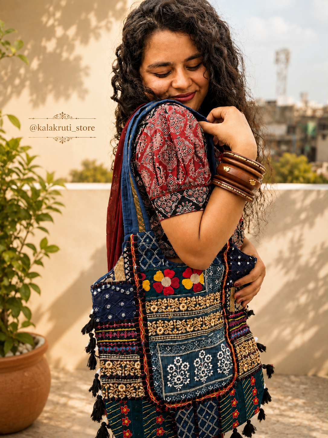 Banjara Boho Tote Bag