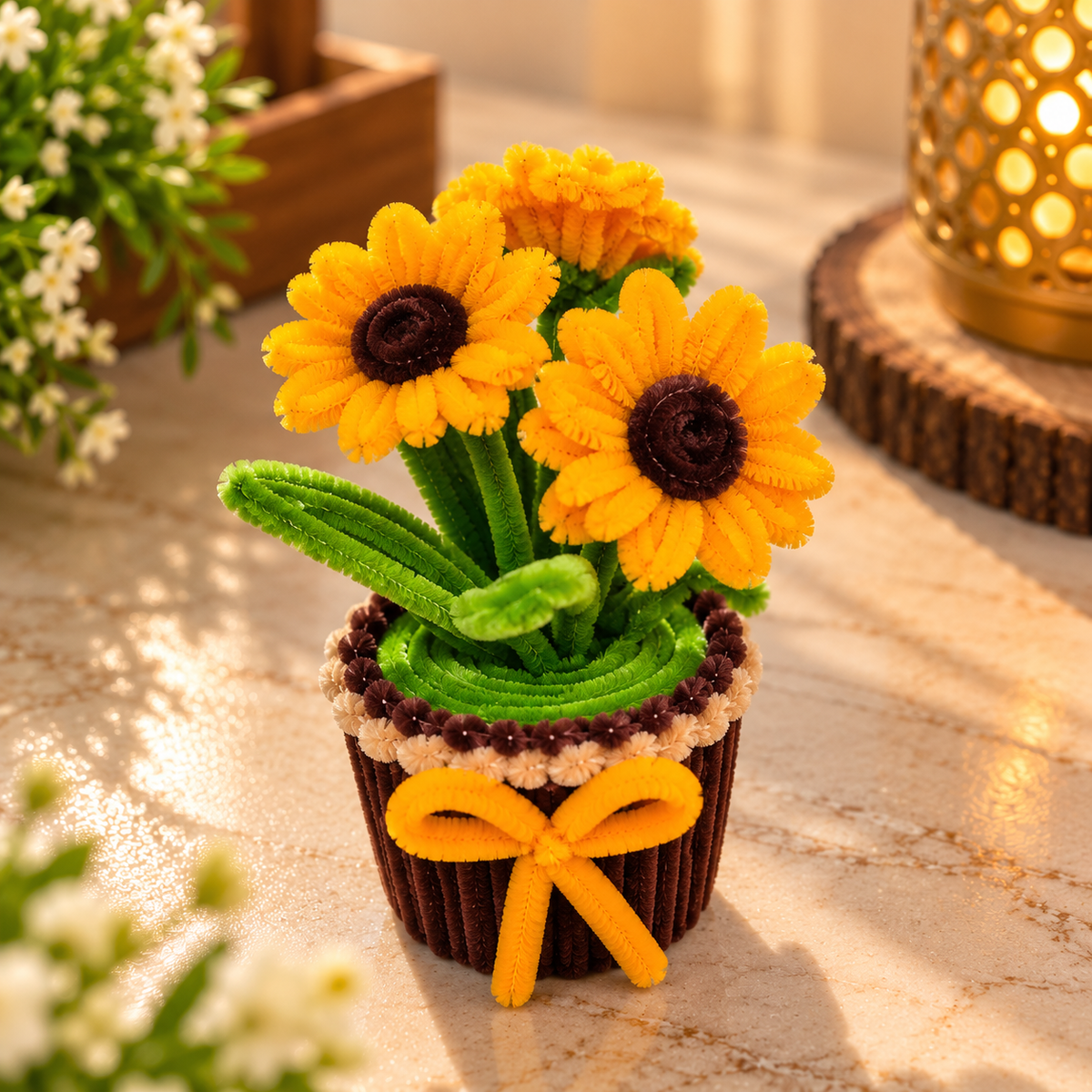 Sunflower Pot