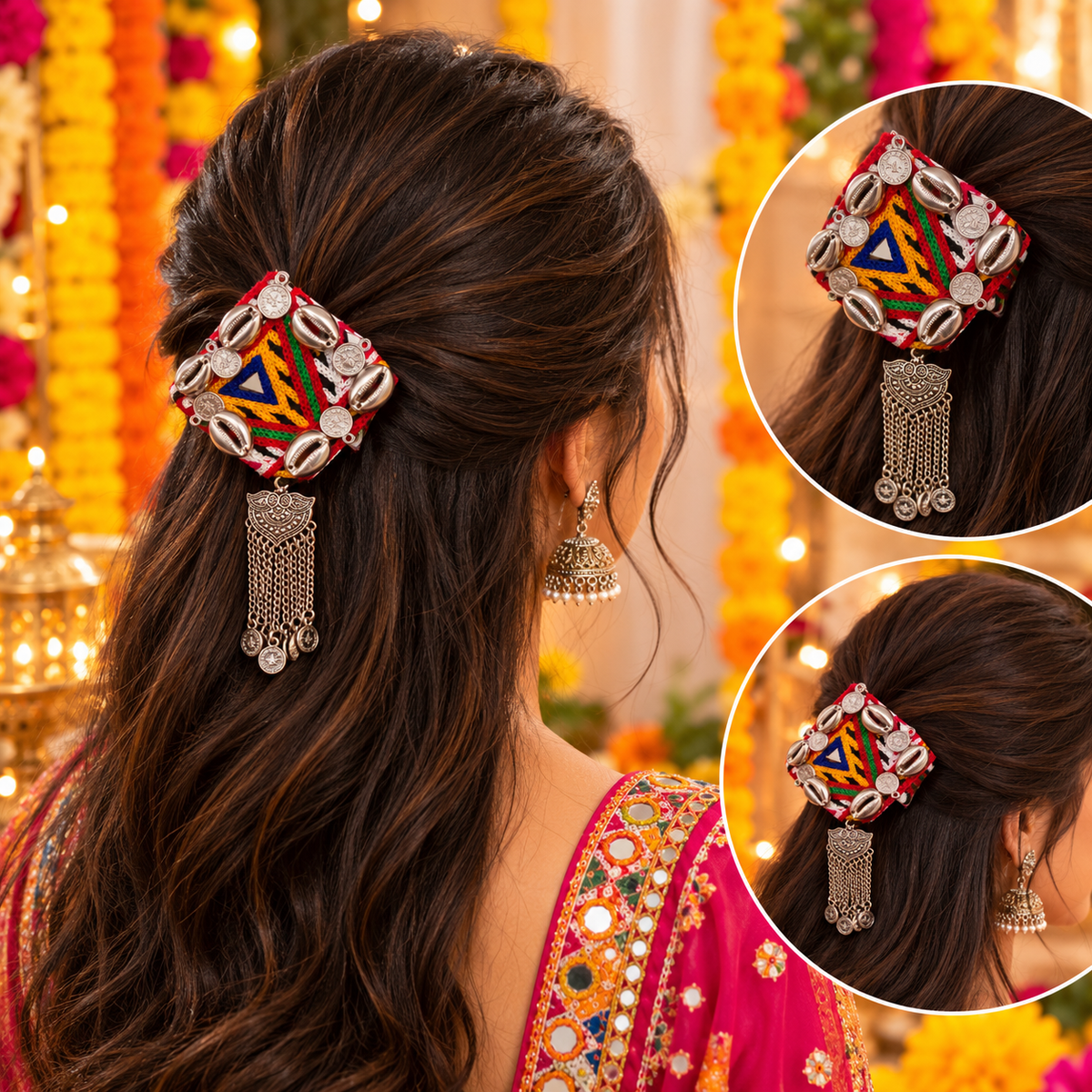 Mira Navratri Dangling Clip