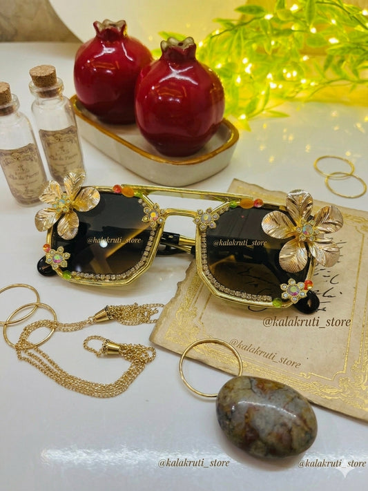 Golden Gossip Sunglasses