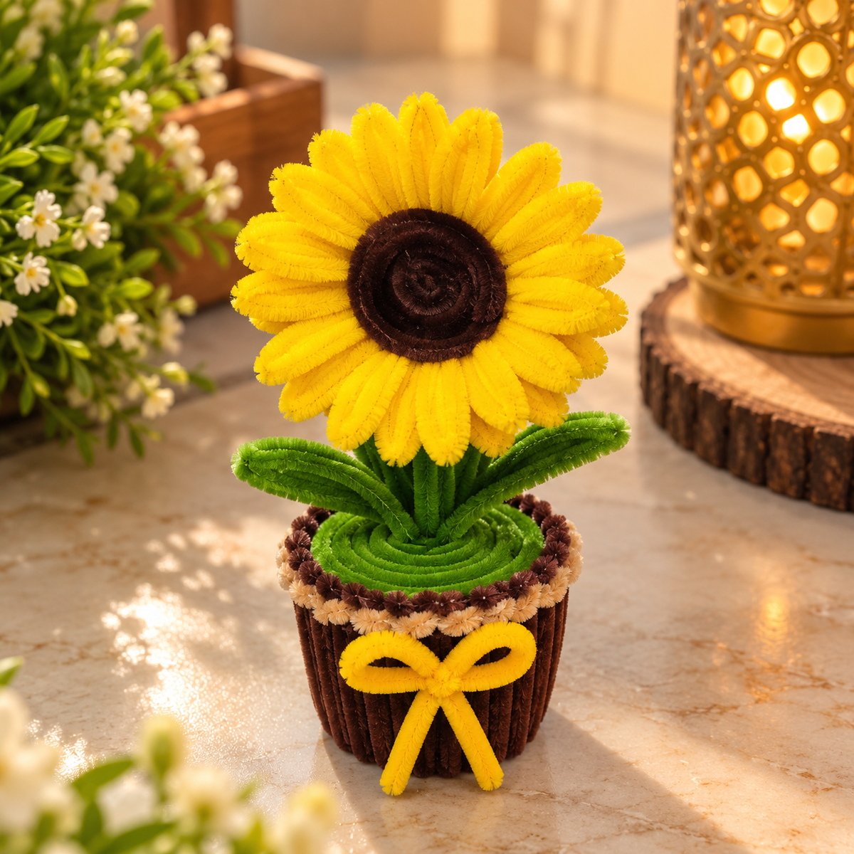 Sunflower Pot