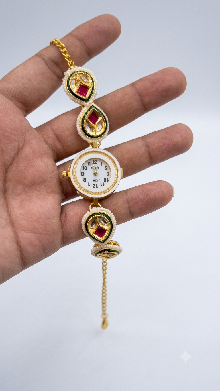 Minimal Kashmiri watch
