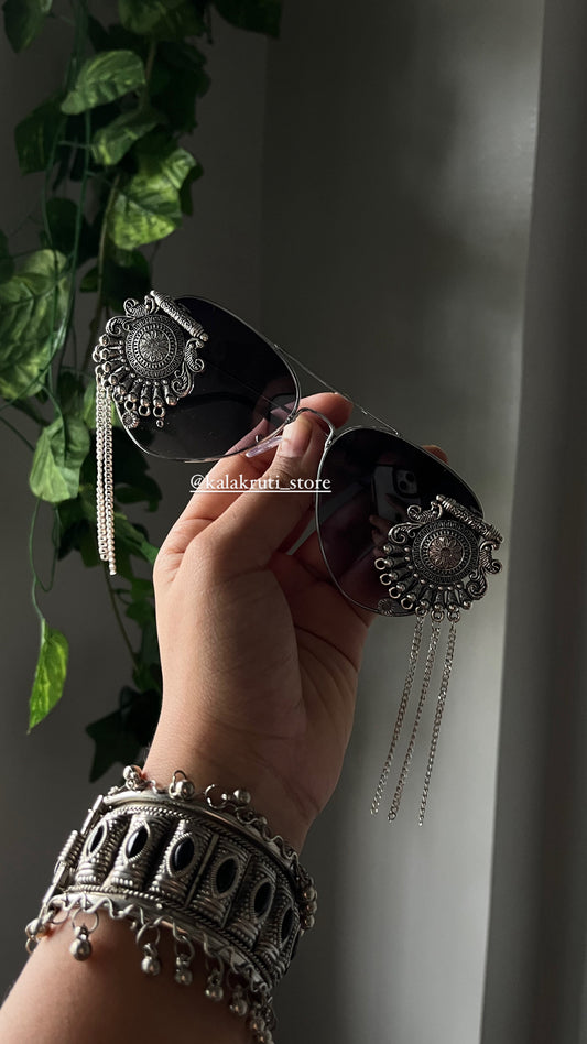 Viral Oxidized Navratri Garba Sunglasses