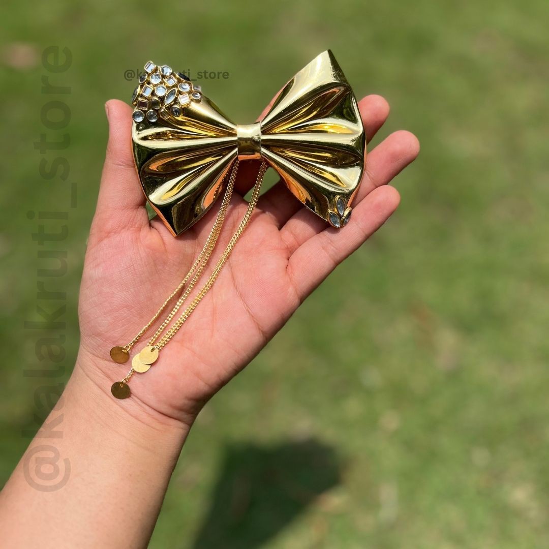 KA-6 Korean Blue peony pair pins (one pair)