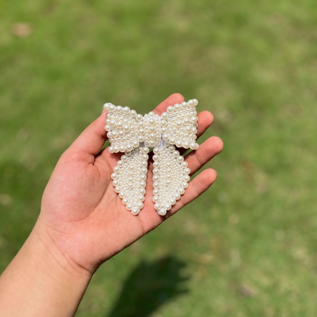 KA-6 Korean Blue peony pair pins (one pair)