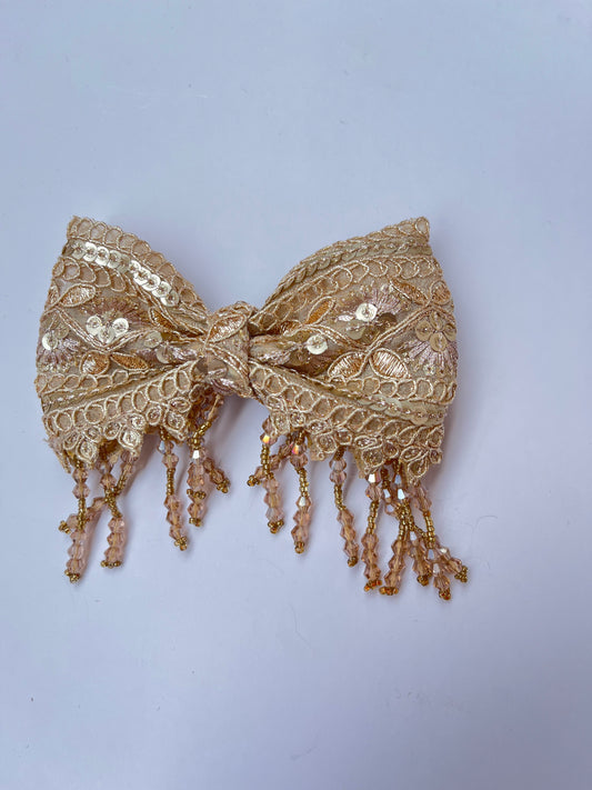 KA-6 Korean Blue peony pair pins (one pair)
